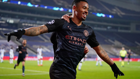 TODOS OS GOLS DO GABRIEL JESUS NA CHAMPIONS LEAGUE