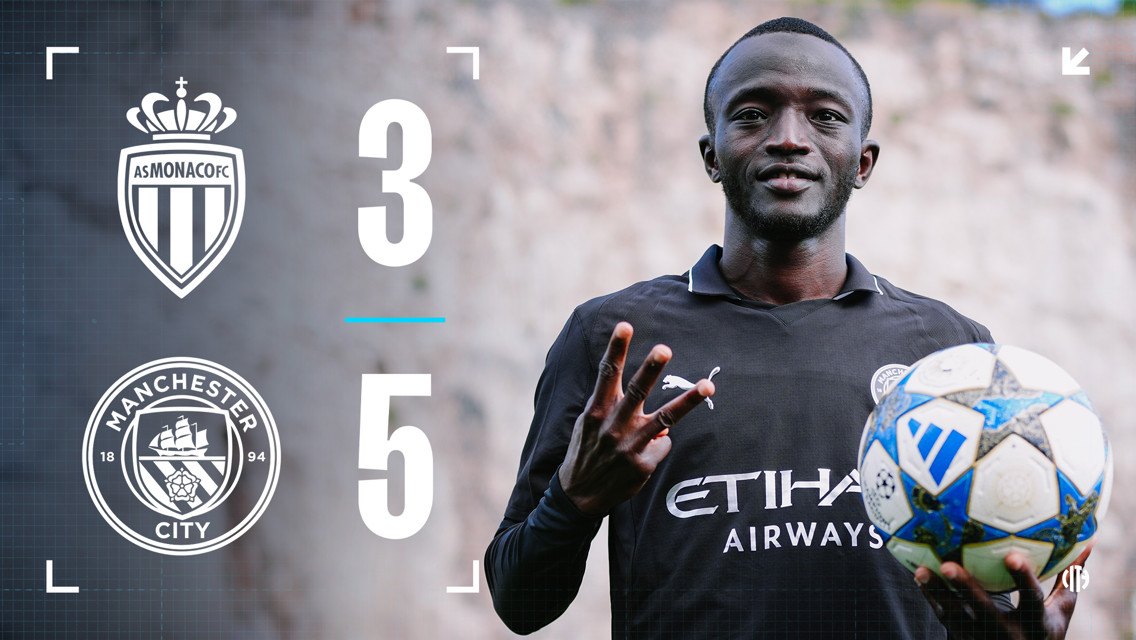 Monaco U19s 3-5 City: 2-minute highlights