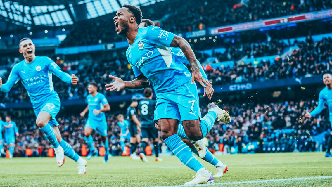The best images from Raheem Sterling's City career
