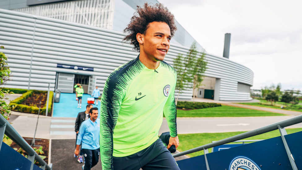 MAN OF THE MOMENT : Leroy Sane bagged a crucial second goal