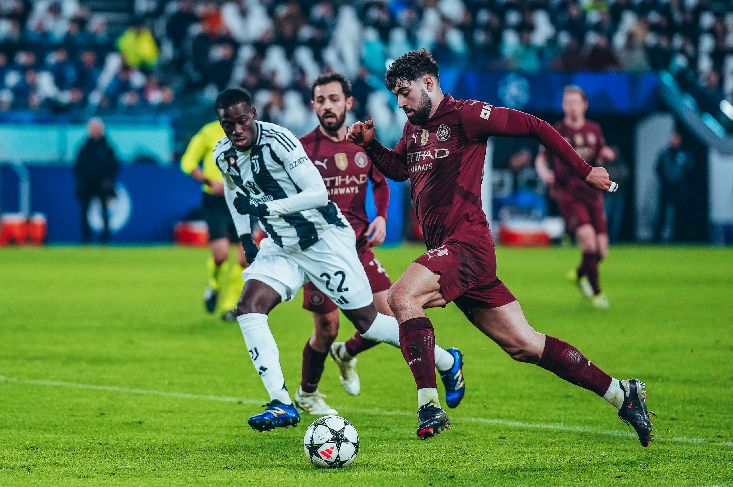 City perde para Juventus na Champions