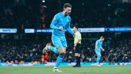 PASSION: That goal meant a lot for Laporte!