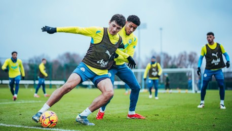 Training: City’s hard work continues 