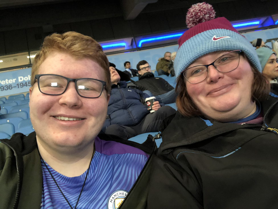 DECLAN FLINT : "My son Declan, 18, has been my carer since he was nine years old. He cooks, cleans, goes shopping and has helped wash me. He’s never complained and when I became well enough to go to the matches, despite his autism and how he hates crowds, he accompanied me to all the home matches. He does things a child shouldn’t do for a parent but never moans. He’s my Blue star."