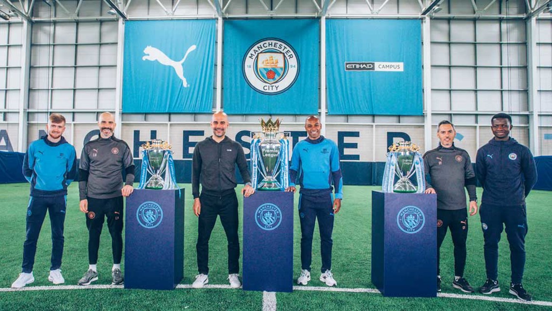 Guardiola, Maresca and Vicens celebrate historic Premier League hat-trick 