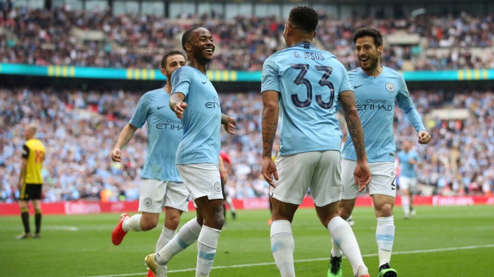 TEAM : The duo don't seem to mind who gets the goal credit
