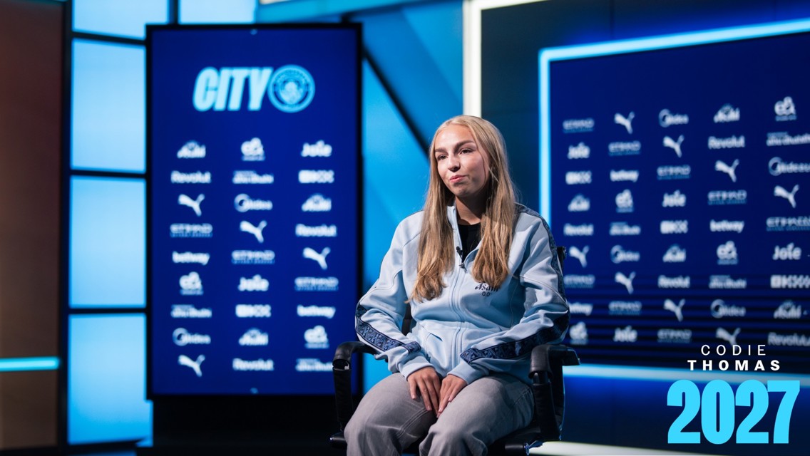 Thomas eager to learn from City’s senior stars