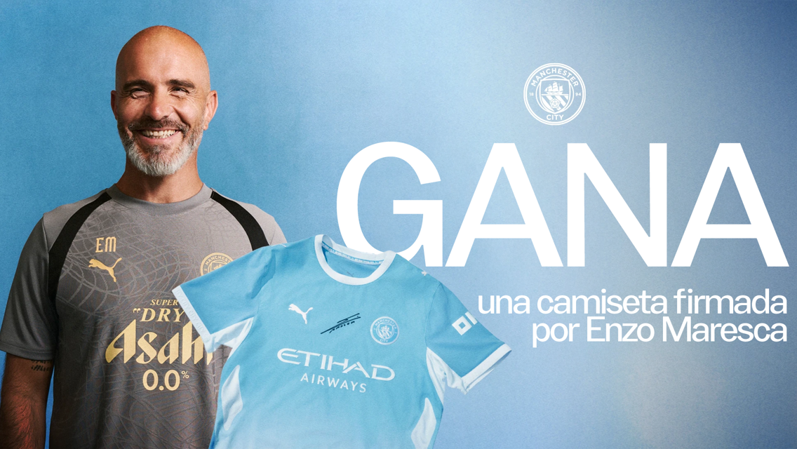 Gana una camiseta firmada por Maresca