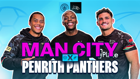 Nedum Onuoha takes on the Penrith Panthers!