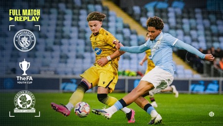 Full-match replay: City v Blackburn Rovers - FA Youth Cup semi-final