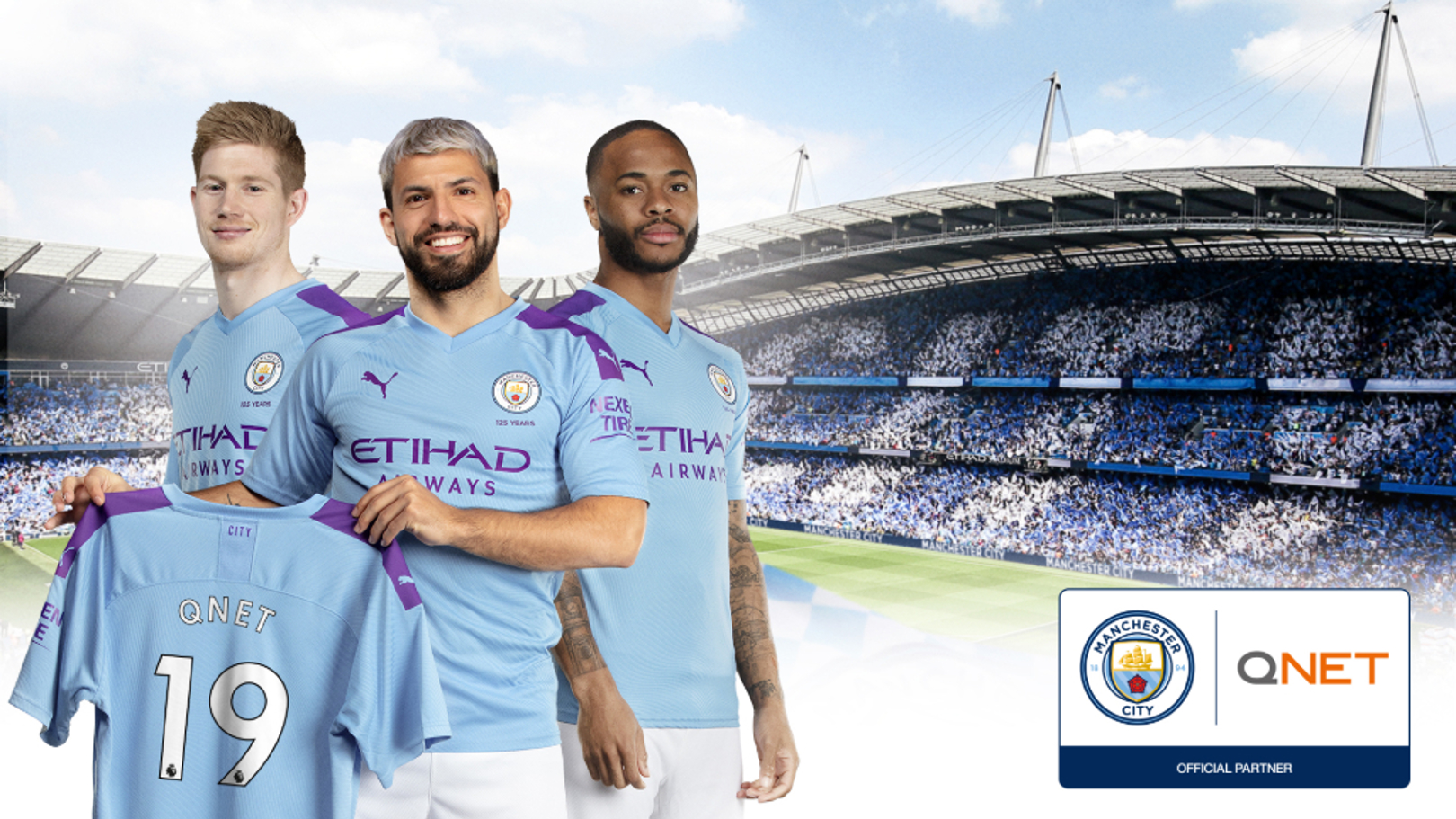 CLUB NEWS: Manchester City has extended its partnership with Asian Direct Selling company QNET that will take the relationship to ten years. 