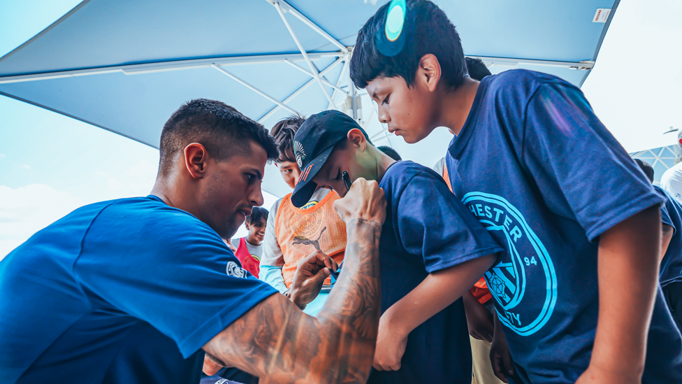 City and Club America deliver joint community football festival