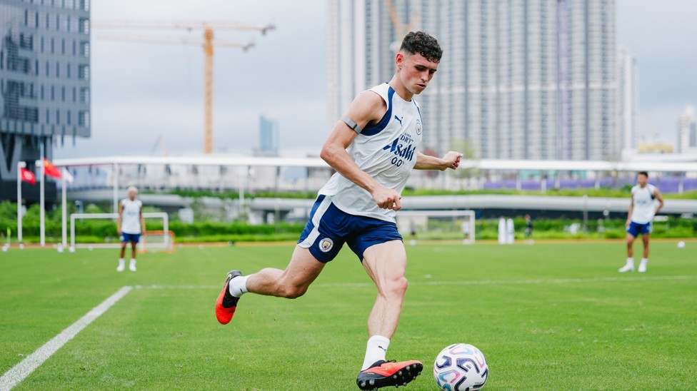 PHIL FODEN: Eyes on the prize