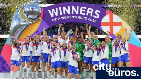 City stars help England to Euro 2025 glory