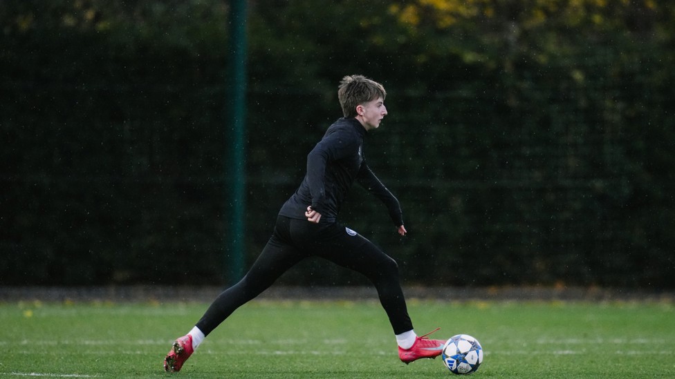 BEST FOOT FORWARD: Charlie Gray looking to create an opportunity