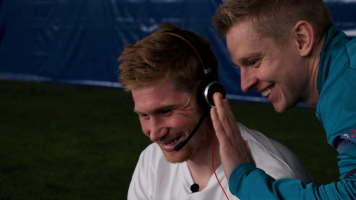 Recap: De Bruyne and Bardsley help celebrate Children's Mental Health week