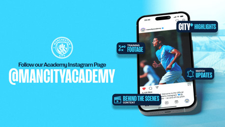City launch Boys Academy Instagram