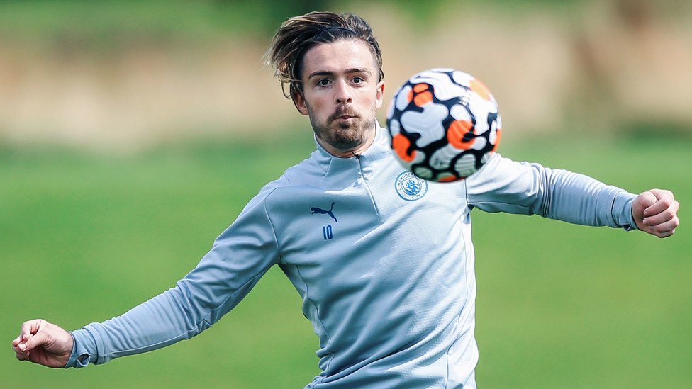 JACK THE LAD: Our new No.10 with his eyes on the prize!