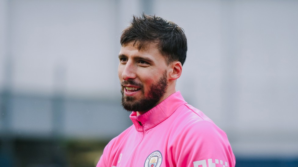 RUBEN DIAS: One of our captains keeps an eye on the session