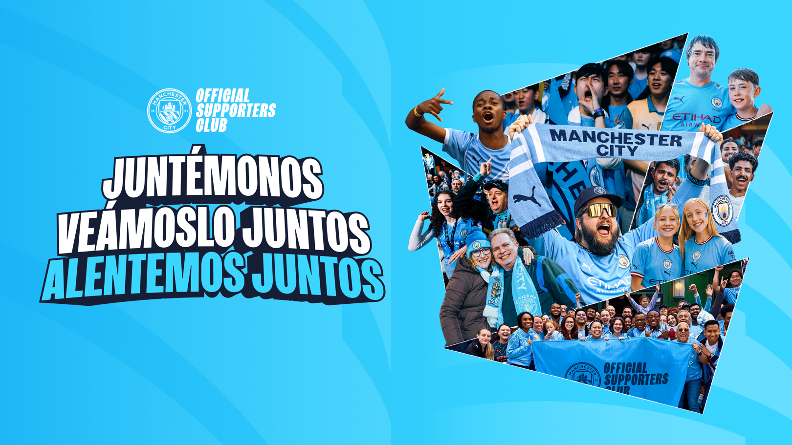 ¡Apoyemos juntos! ¡Únete a un Official Supporters Club!