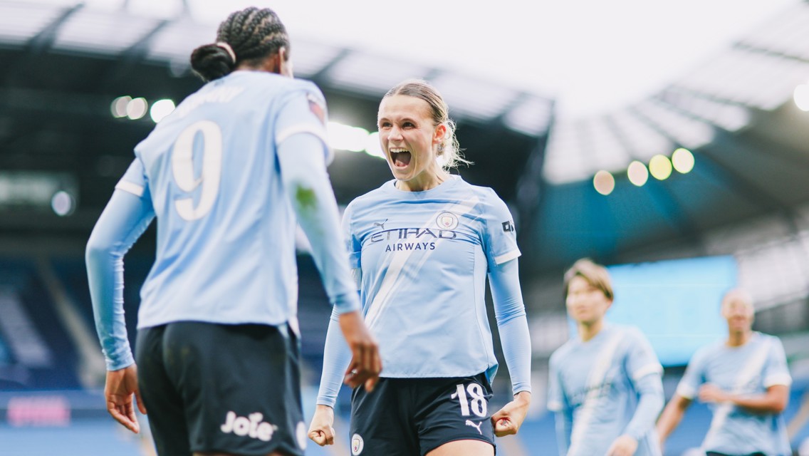 Shaw and Casparij shortlisted for WSL Fans' POTM