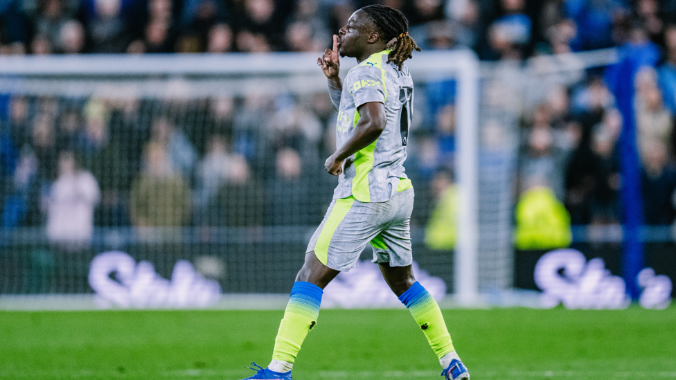 LATE LEVELLER : Doku earns a point.