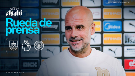 Pep Guardiola: en directo