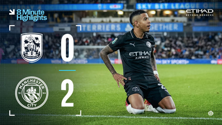 Huddersfield 0-2 City: 8-minute highlights