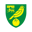 A green and yellow shield featuring a stylized bird perched on a ball with a castle and lion in the background.
