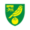 A green and yellow shield featuring a stylized bird perched on a ball with a castle and lion in the background.