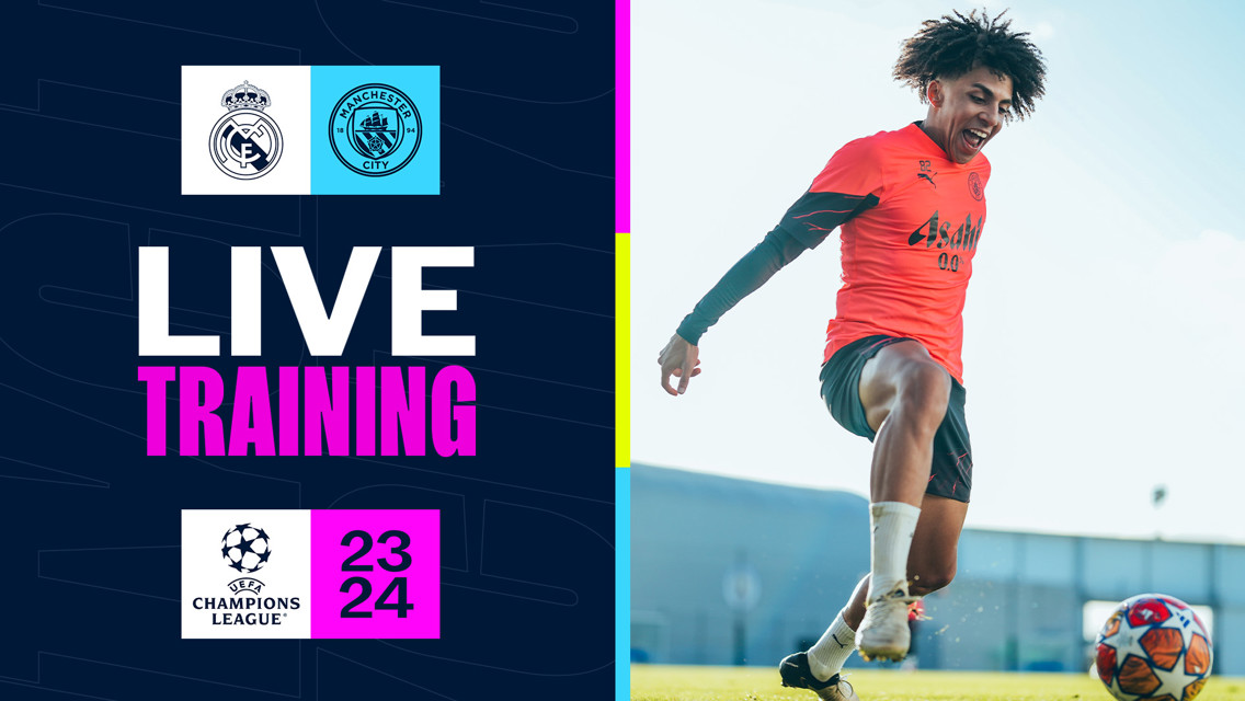 Open Training: Real Madrid v City