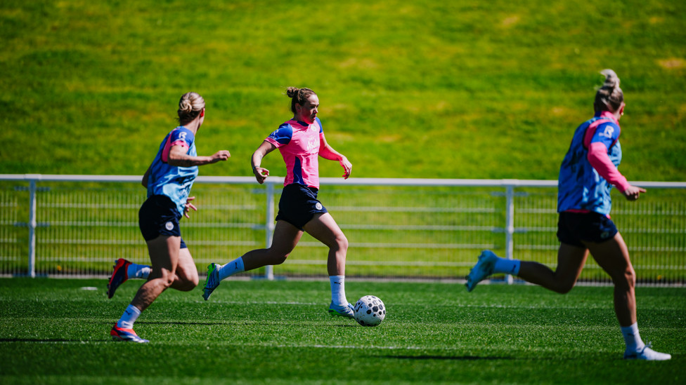 ENGINE ROOM  : Grace Clinton drives.