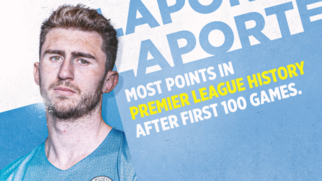 Laporte sets new Premier League record 