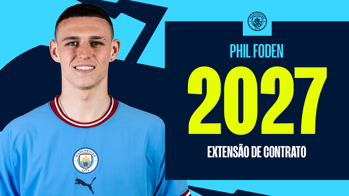 Foden vivendo o sonho!