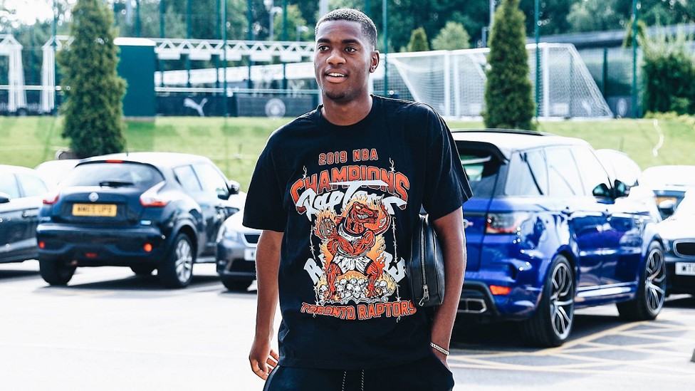 BACK AT THE CFA : Tosin Adarabioyo, who spent last season on loan with West Brom