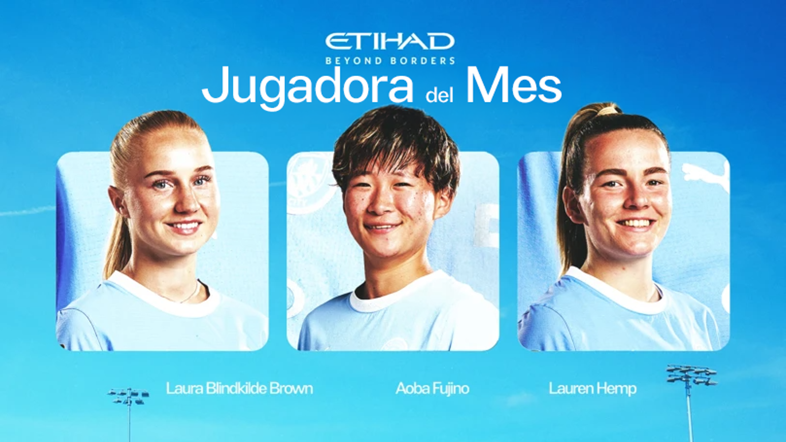 Las nominadas al Etihad Player of the Month de septiembre