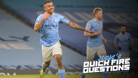 Gabriel Jesus: Quickfire questions