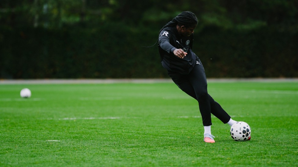 SKILL SWITCH: Khadija 'Bunny' Shaw showcases her trickery.