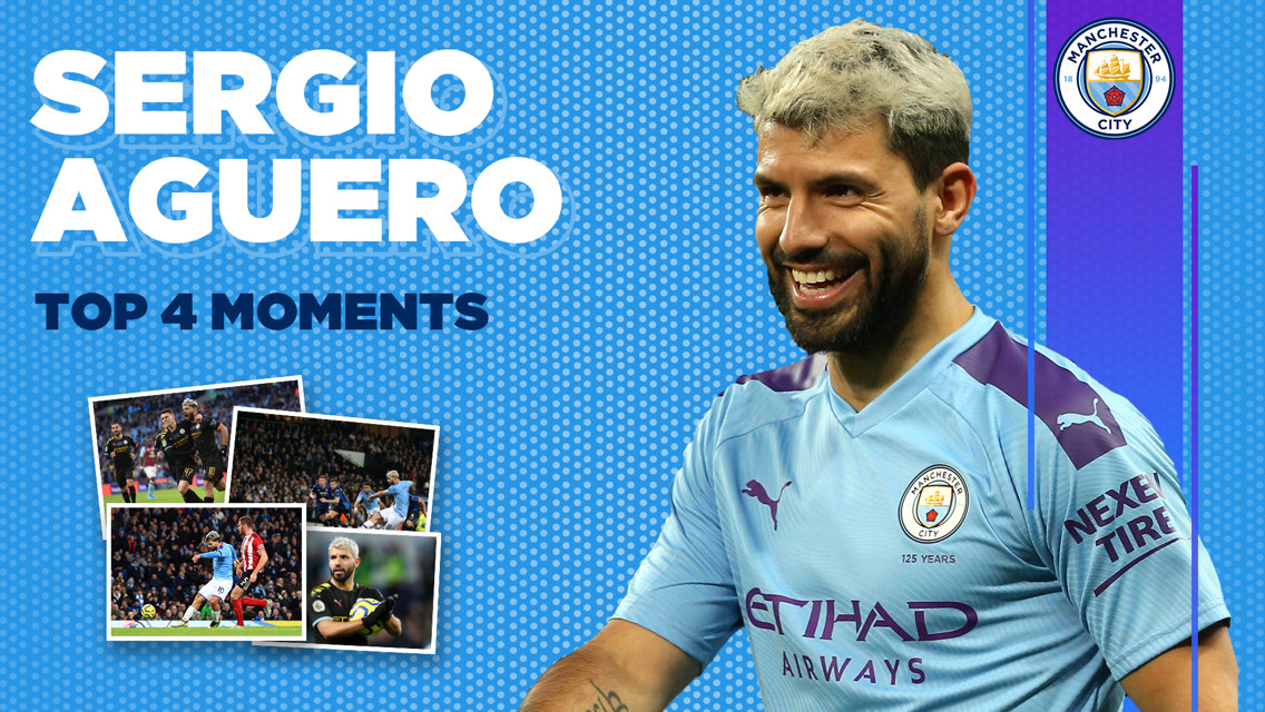 Sergio Aguero: Empat Momen Terbaik Musim 19/20 