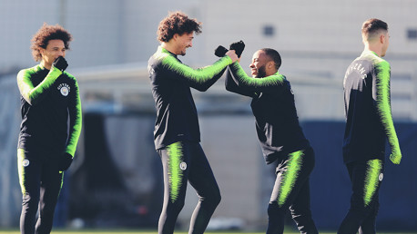 Training: City get FA Cup ready!