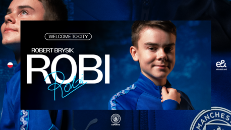 Robi signs for Man City Esports