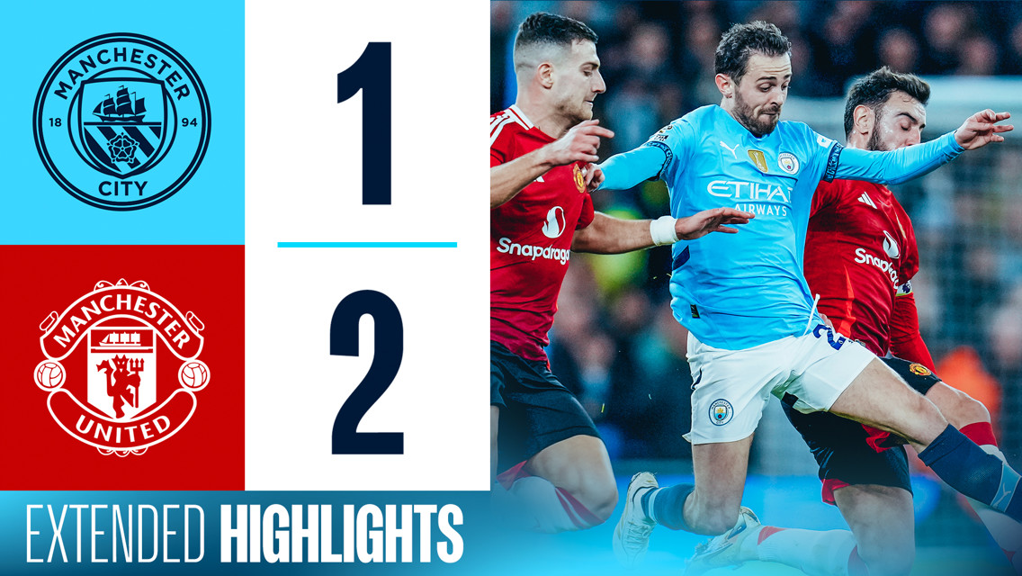 Extended highlights: City 1-2 Manchester United