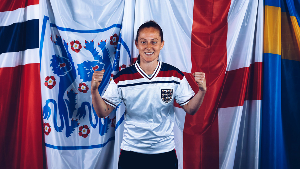 FEVER PITCH: Keira and England launch their campaign on Wednesday when the Lionesses tackle Austria at Old Trafford
