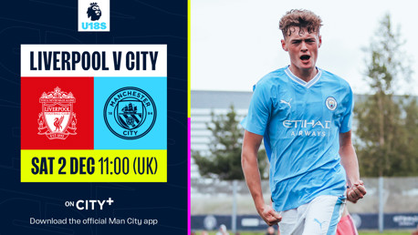 2 DEC: Liverpool v City Under-18s 