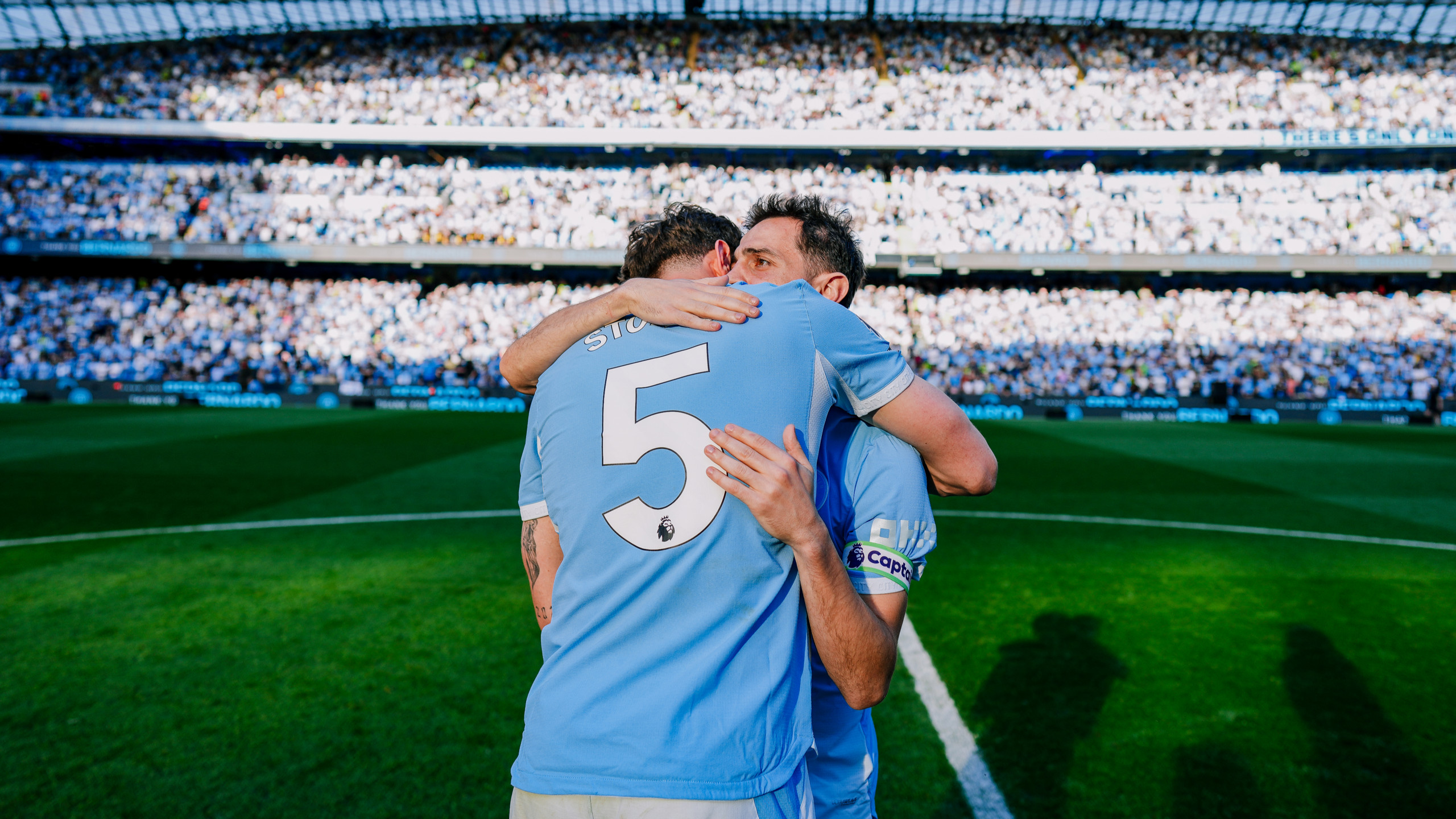 Gallery: Fond farewells for Pep, Stones and Bernardo 