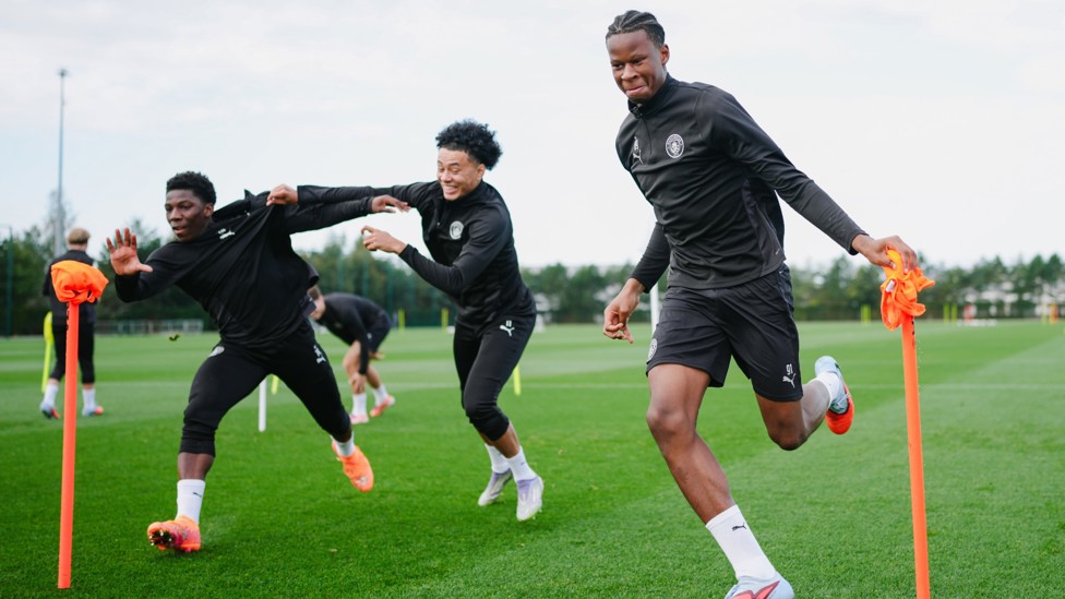 GRAB THE BIB : A fun challenge partway through