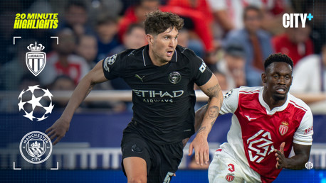 Monaco 2-2 City: 20-minute Champions League highlights