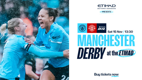 Date and time confirmed for Etihad WSL Derby