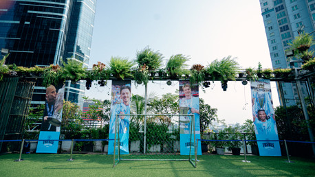 Pantauan udara Treble Trophy Tour Jakarta