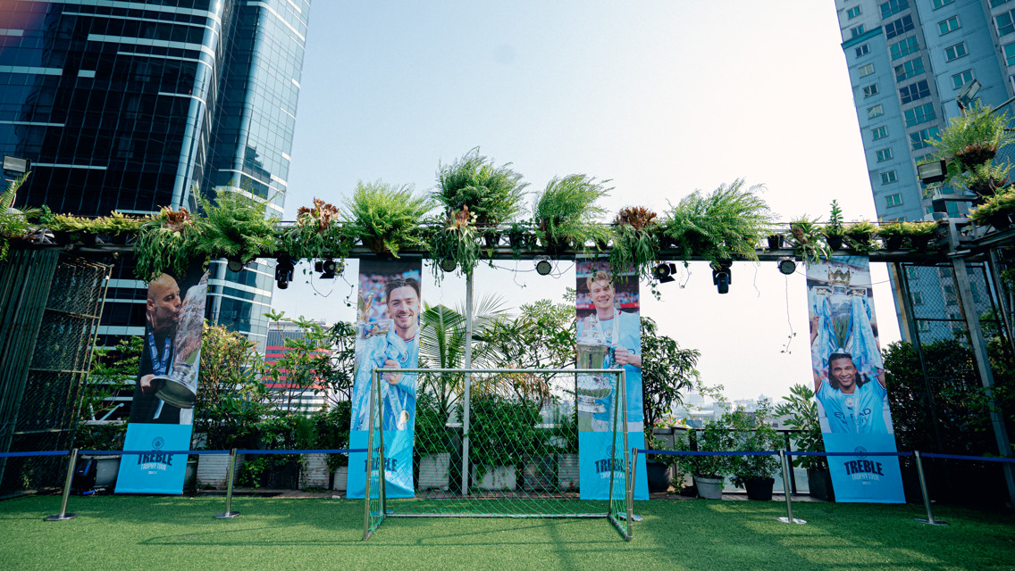 Pantauan udara Treble Trophy Tour Jakarta